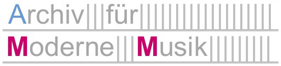 Logo: Archiv für Moderne Musik, Christian Schorno